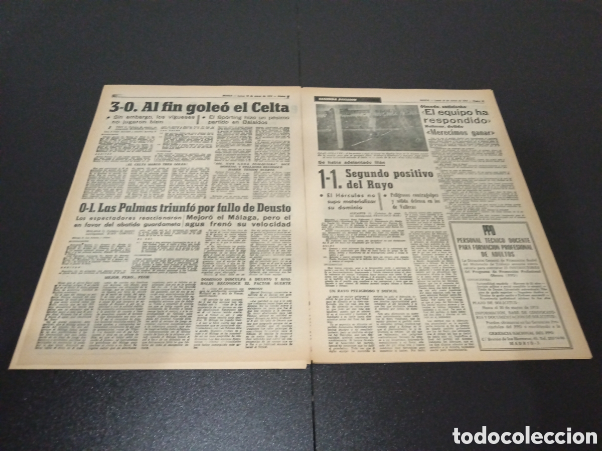 Coleccionismo deportivo: MARCA 12/03/1973 - Foto 8