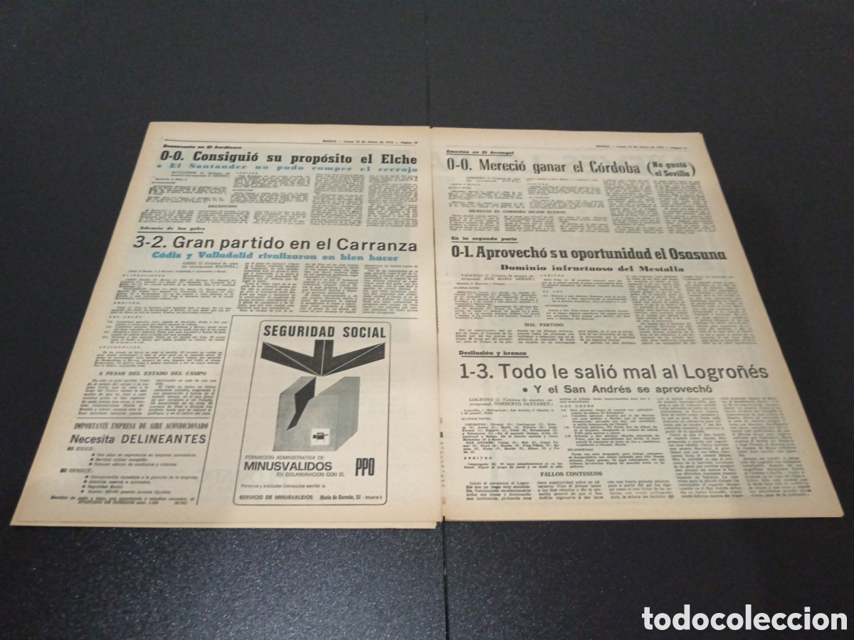Coleccionismo deportivo: MARCA 12/03/1973 - Foto 10