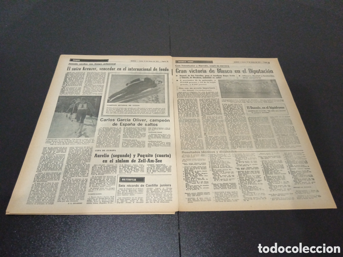 Coleccionismo deportivo: MARCA 12/03/1973 - Foto 15