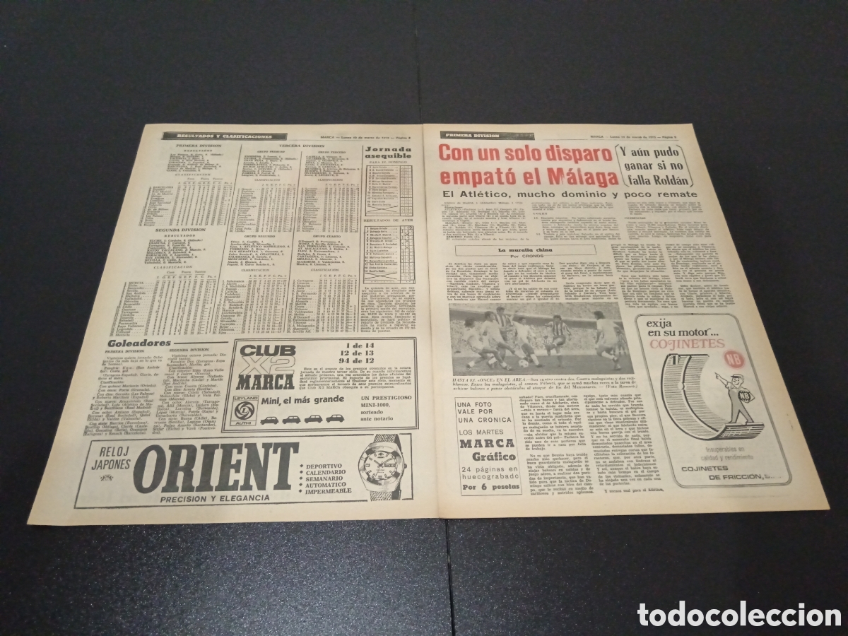 Coleccionismo deportivo: MARCA 19/03/1973 - Foto 2