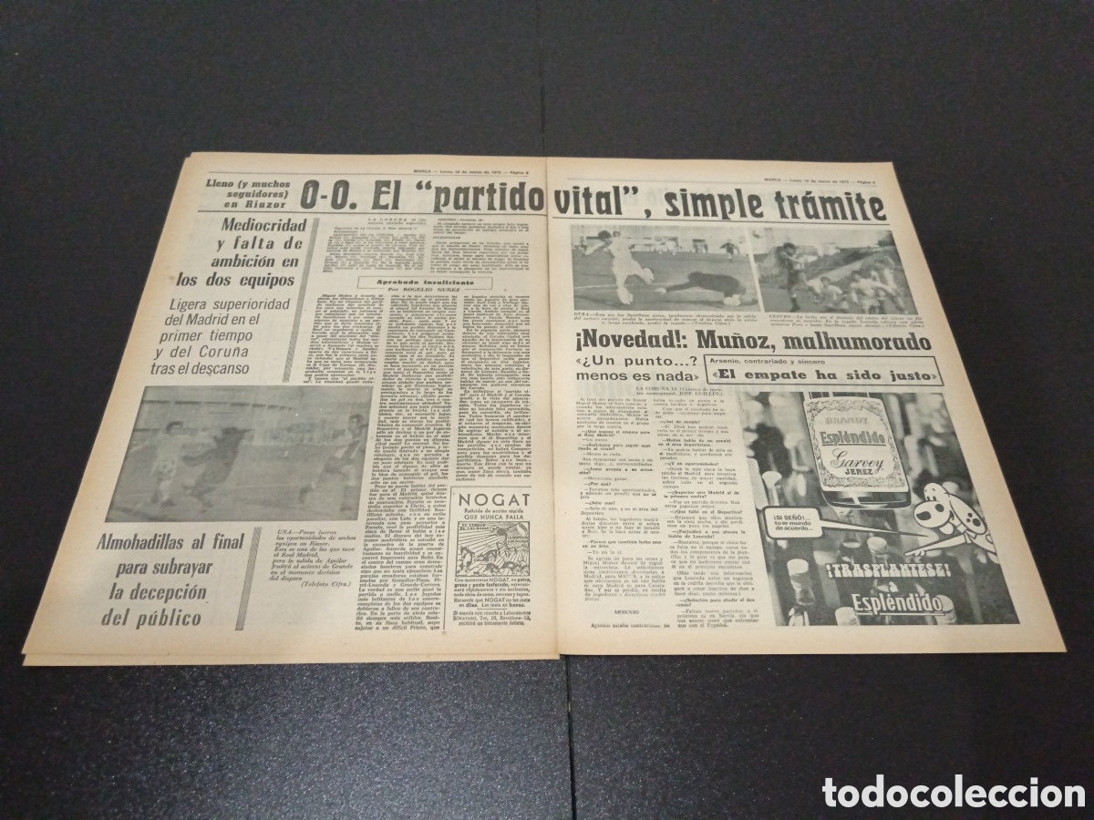 Coleccionismo deportivo: MARCA 19/03/1973 - Foto 5