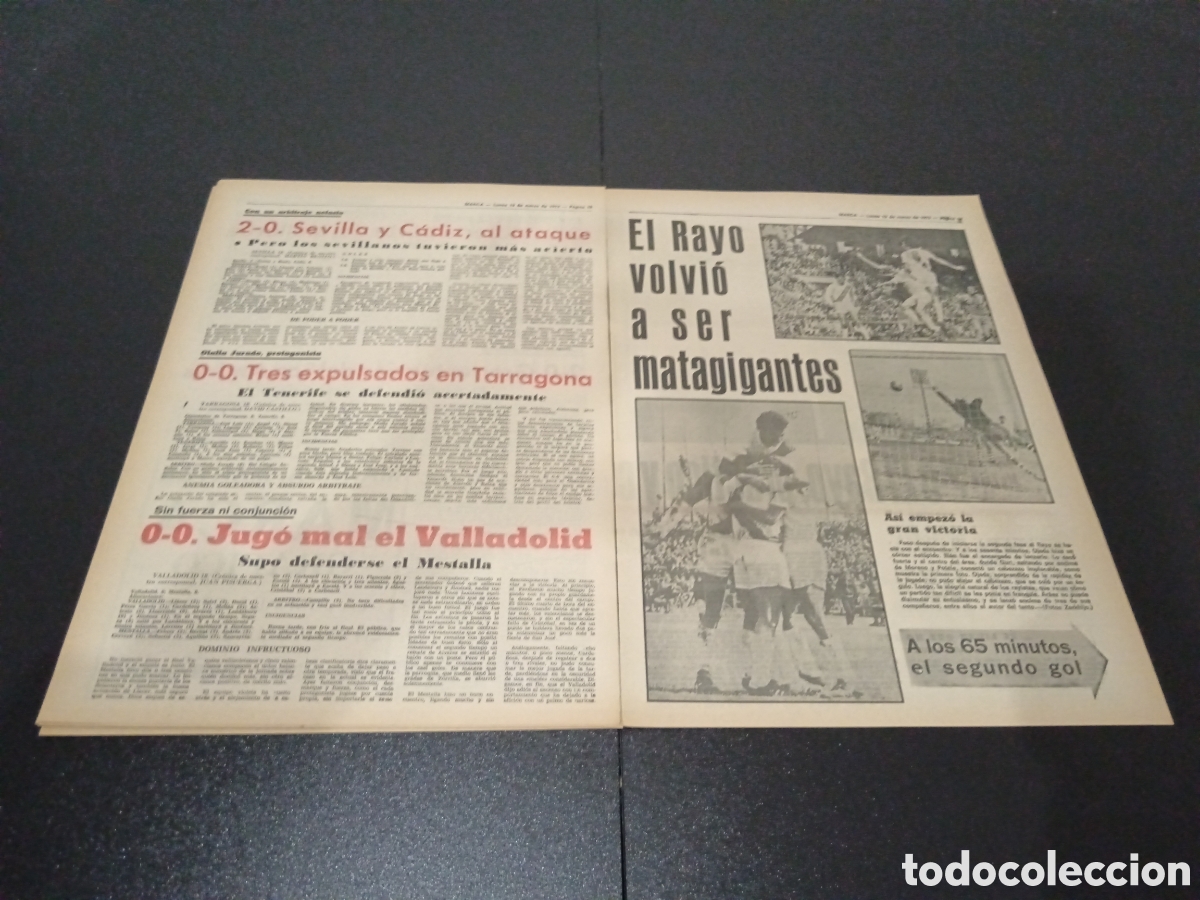 Coleccionismo deportivo: MARCA 19/03/1973 - Foto 10