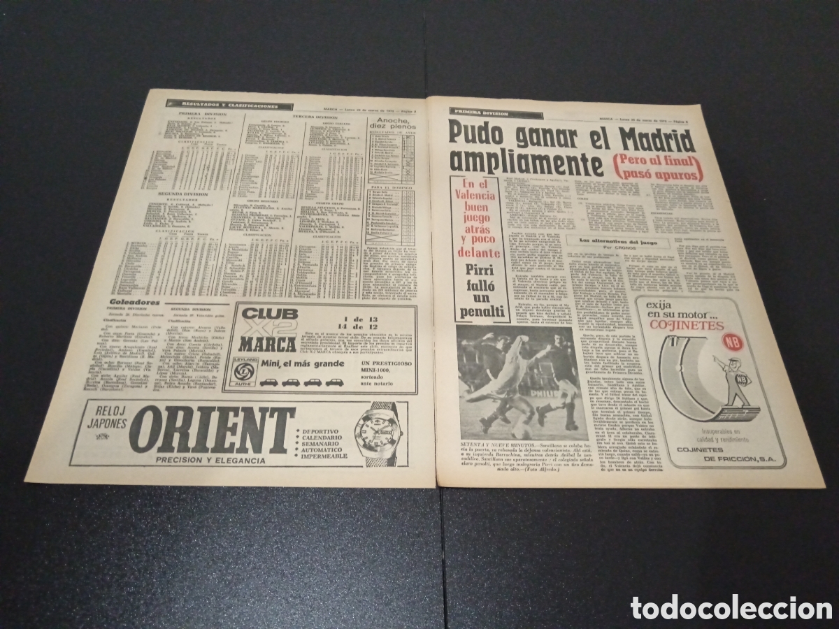 Coleccionismo deportivo: MARCA 26/03/1973 - Foto 2