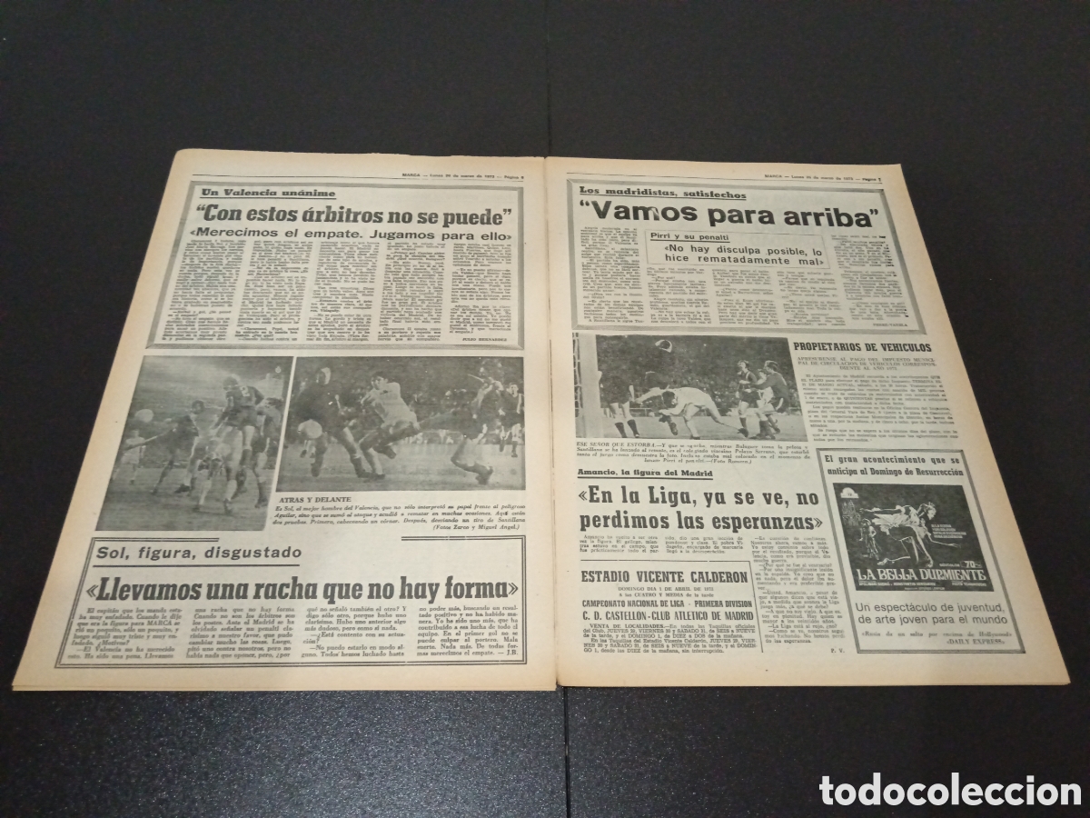 Coleccionismo deportivo: MARCA 26/03/1973 - Foto 4