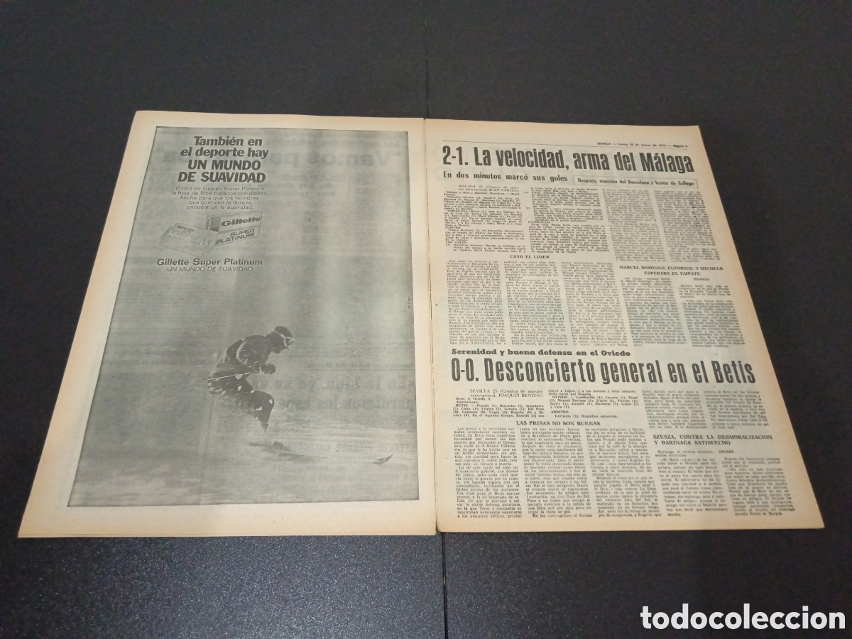 Coleccionismo deportivo: MARCA 26/03/1973 - Foto 5