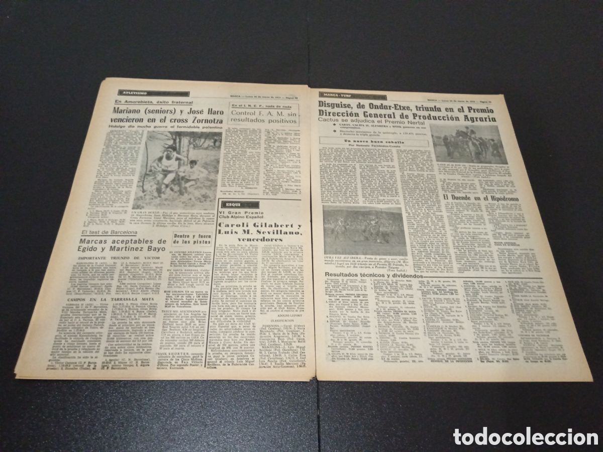 Coleccionismo deportivo: MARCA 26/03/1973 - Foto 14