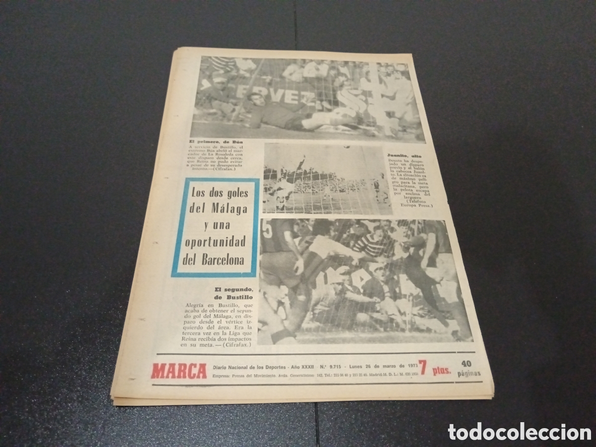Coleccionismo deportivo: MARCA 26/03/1973 - Foto 16