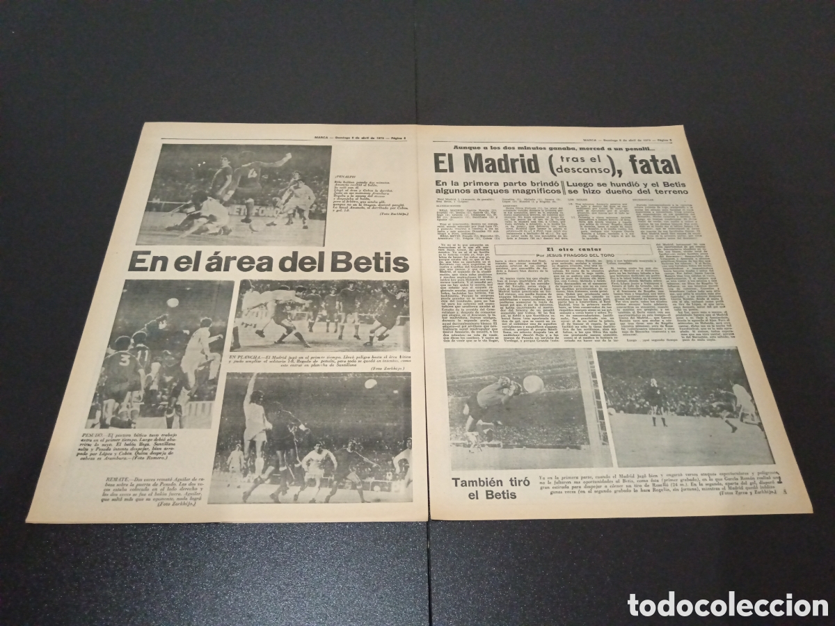 Coleccionismo deportivo: MARCA 08/04/1973 - Foto 3
