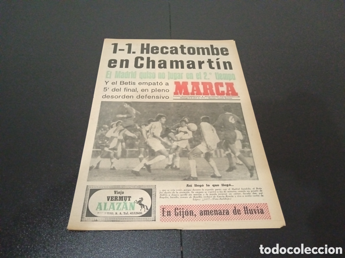 Coleccionismo deportivo: MARCA 08/04/1973 - Foto 1