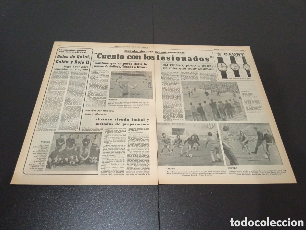Coleccionismo deportivo: MARCA 19/04/1973 - Foto 3