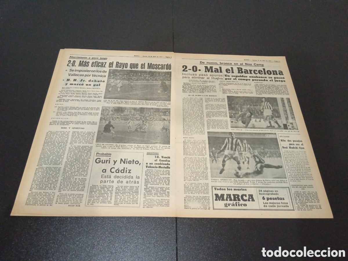 Coleccionismo deportivo: MARCA 19/04/1973 - Foto 4