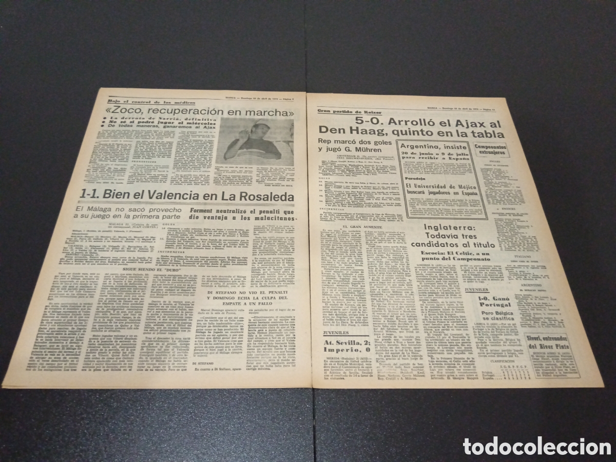 Coleccionismo deportivo: MARCA 22/04/1973 - Foto 3