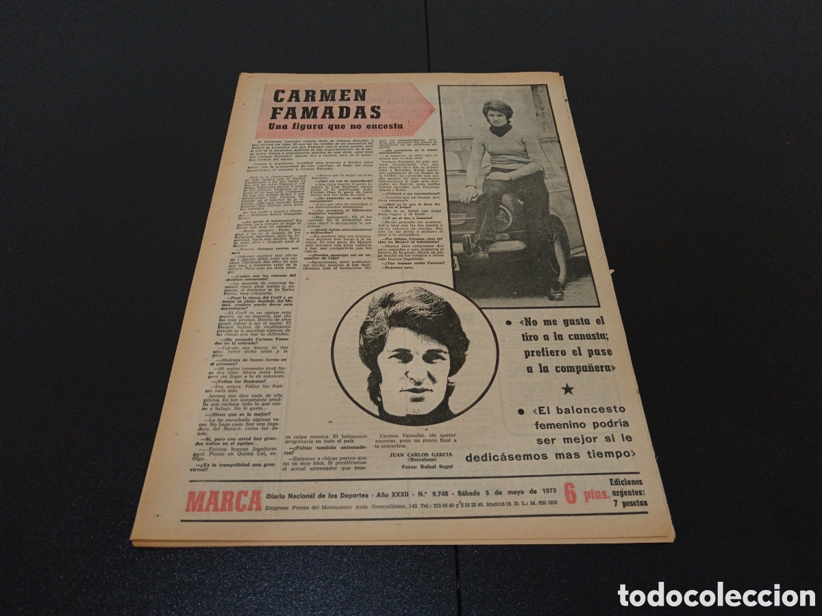 Coleccionismo deportivo: MARCA 05/05/1973 - Foto 7