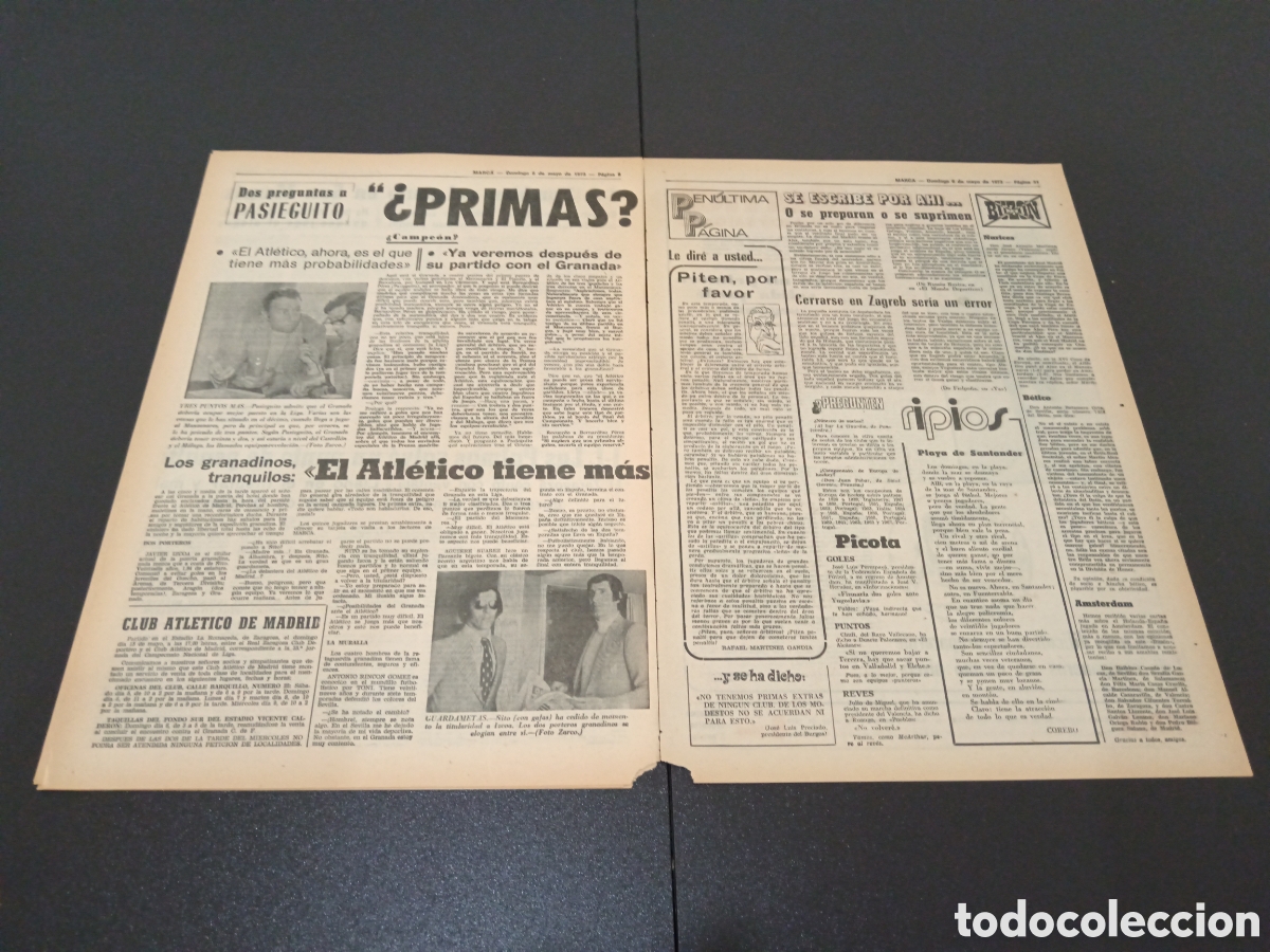 Coleccionismo deportivo: MARCA 06/05/1973 - Foto 5