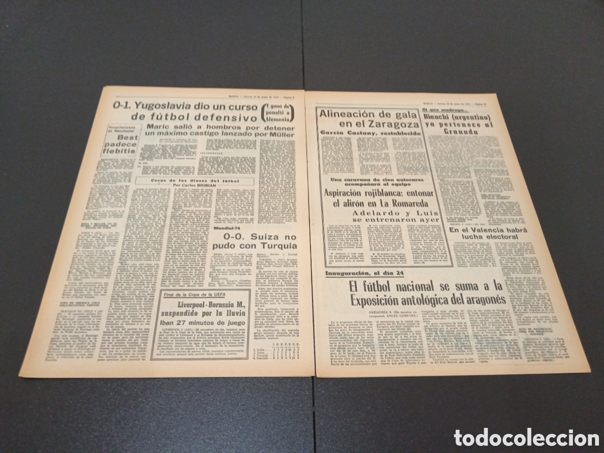 Coleccionismo deportivo: MARCA 10/05/1973 - Foto 5