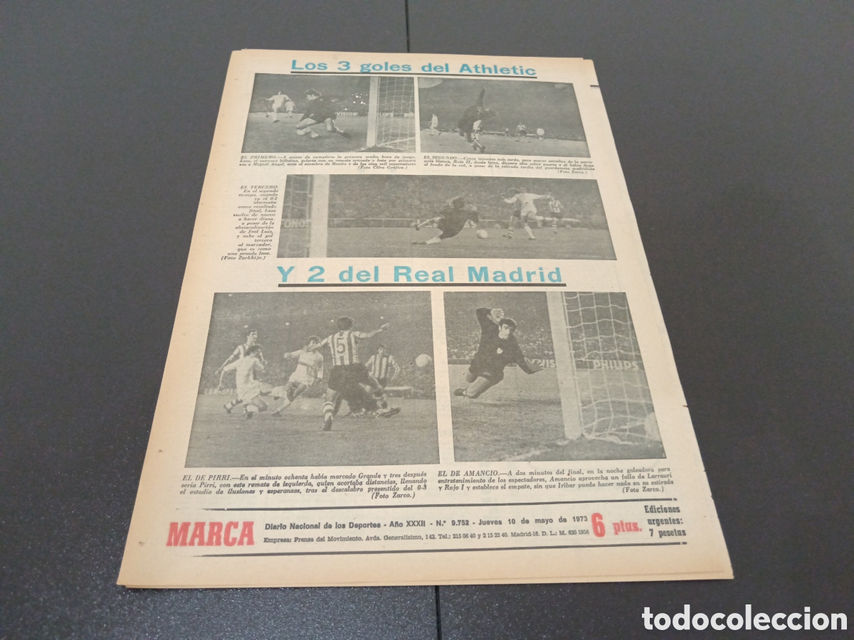 Coleccionismo deportivo: MARCA 10/05/1973 - Foto 8