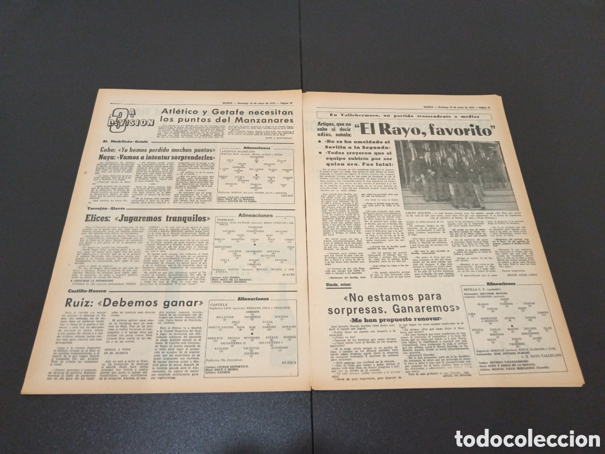 Coleccionismo deportivo: MARCA 13/05/1973 - Foto 4