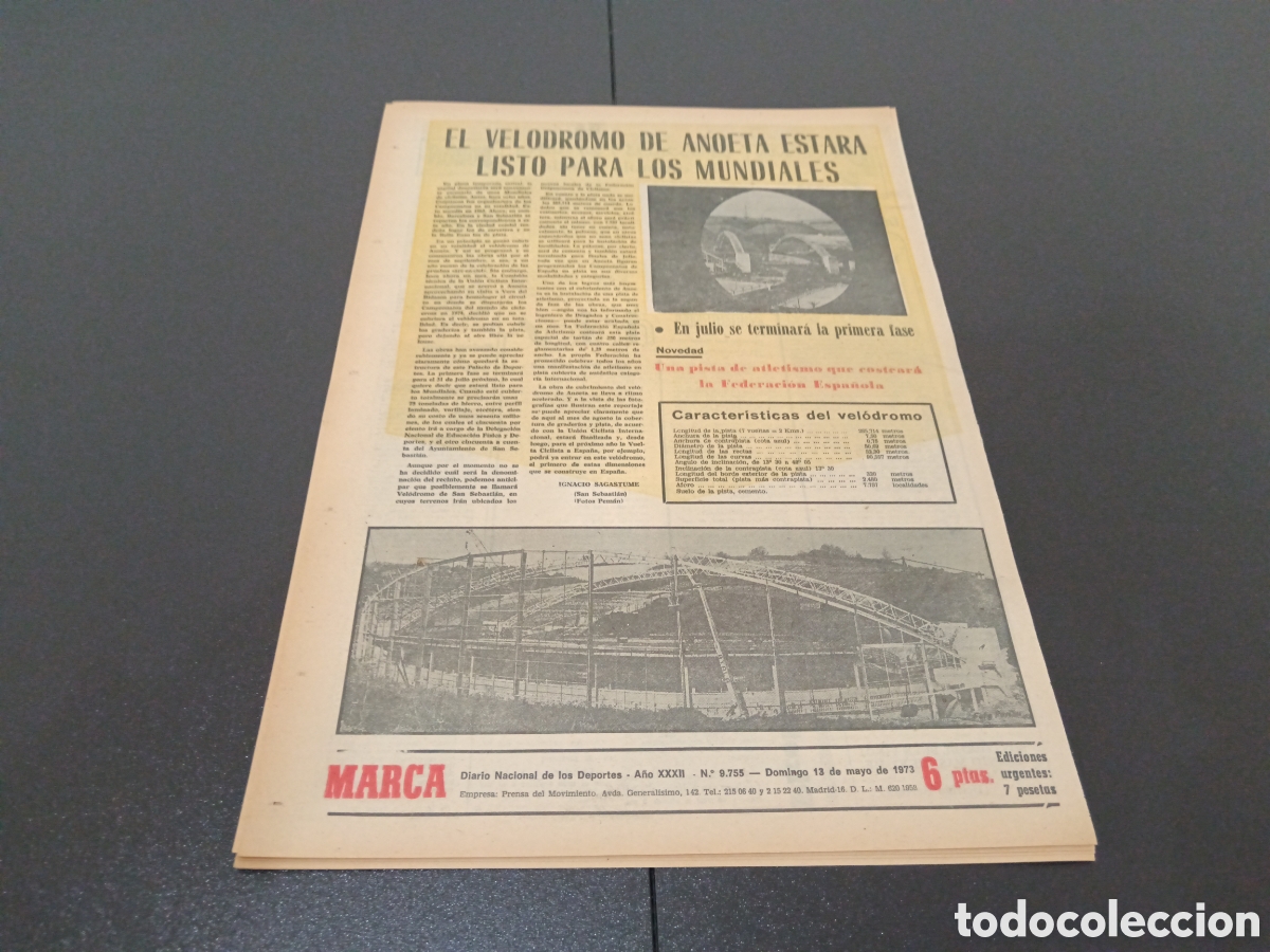 Coleccionismo deportivo: MARCA 13/05/1973 - Foto 10