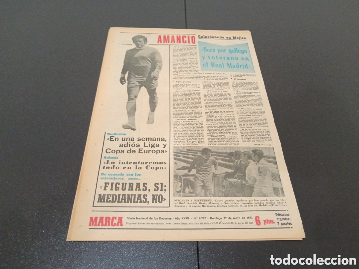 Coleccionismo deportivo: MARCA 27/05/1973 - Foto 8
