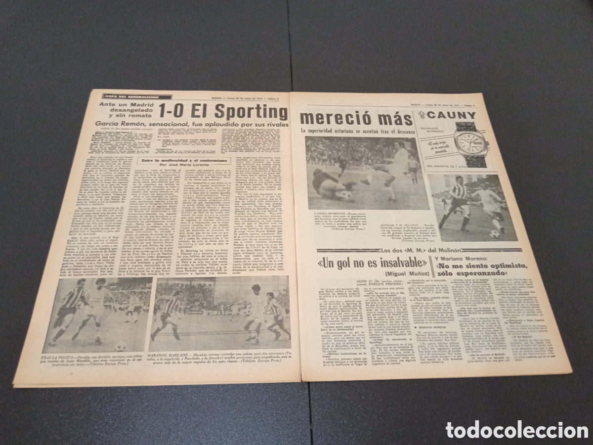 Coleccionismo deportivo: MARCA 28/05/1973 - Foto 3