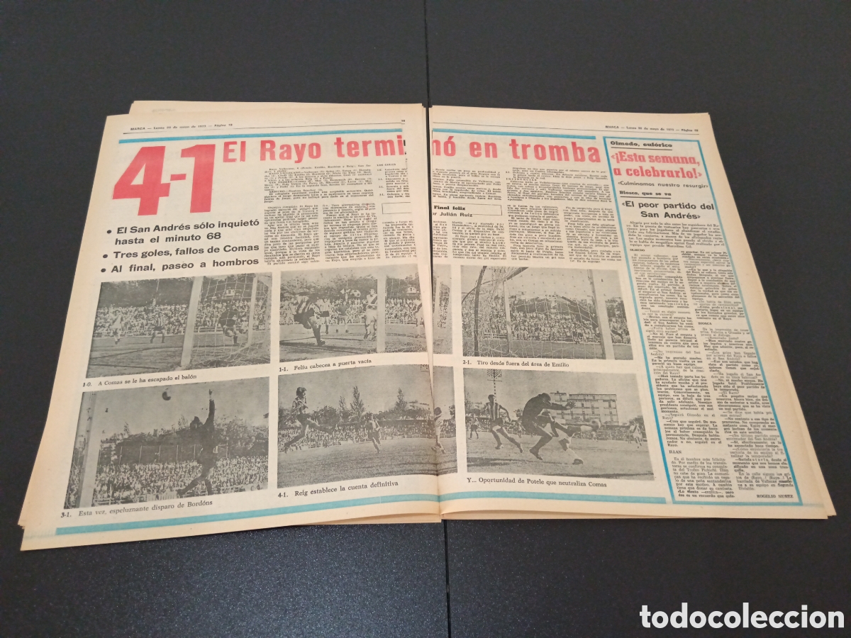 Coleccionismo deportivo: MARCA 28/05/1973 - Foto 9
