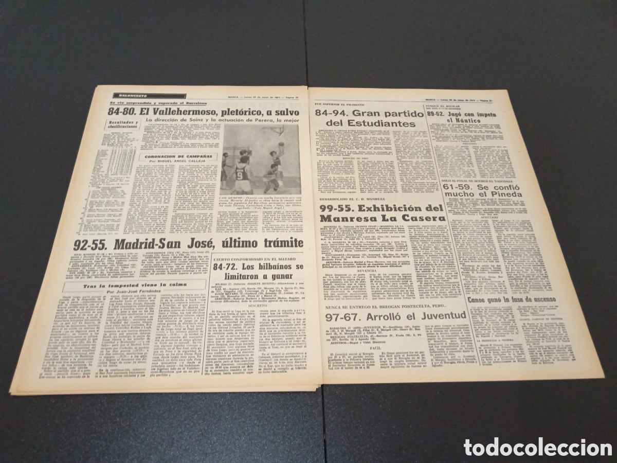 Coleccionismo deportivo: MARCA 28/05/1973 - Foto 12
