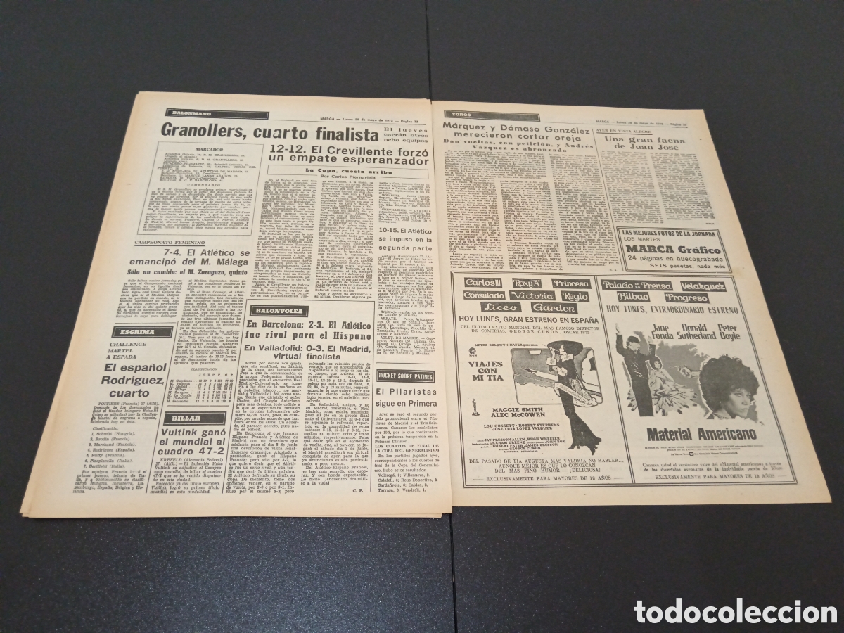 Coleccionismo deportivo: MARCA 28/05/1973 - Foto 13