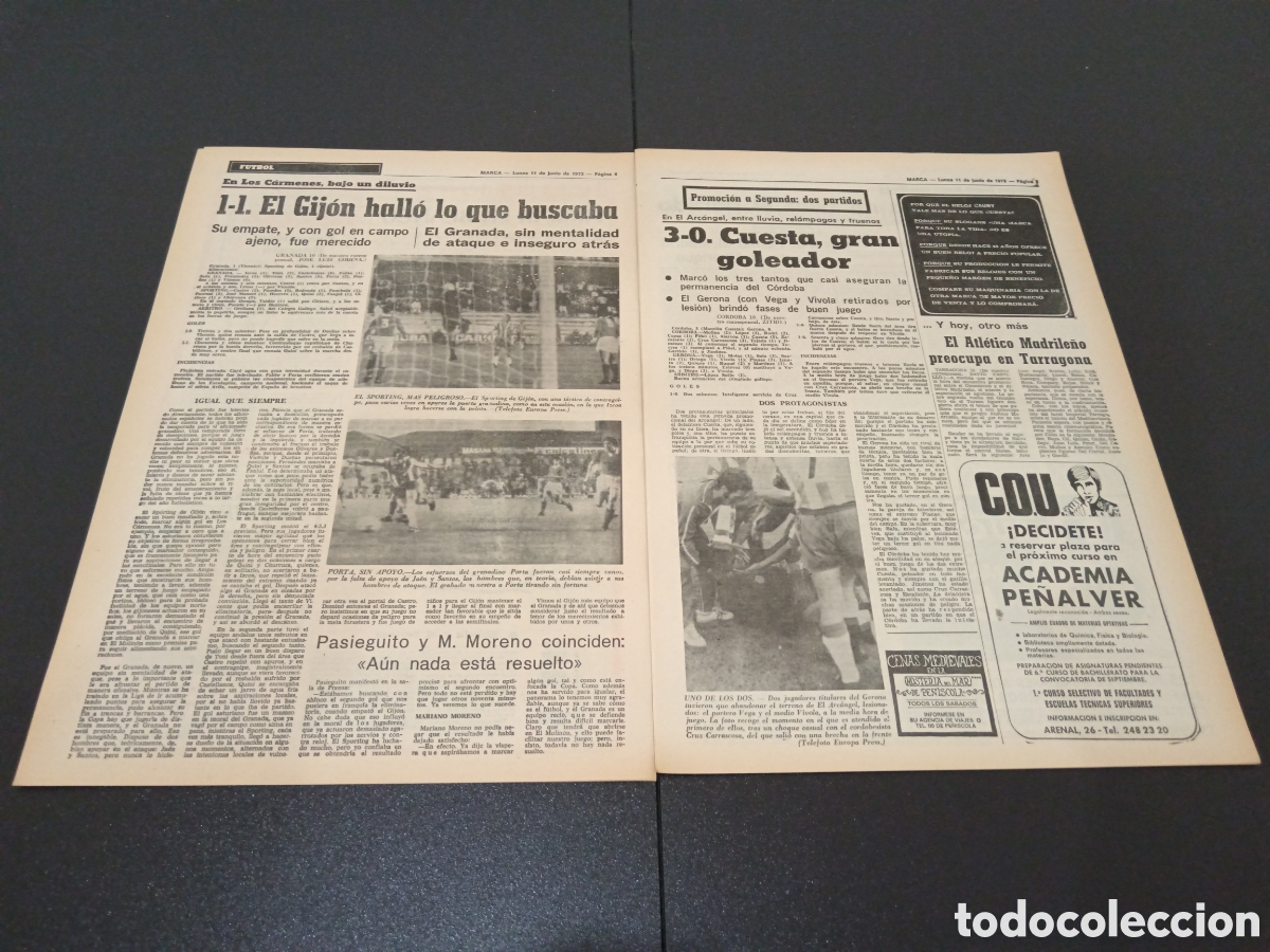 Coleccionismo deportivo: MARCA 11/06/1973 - Foto 3