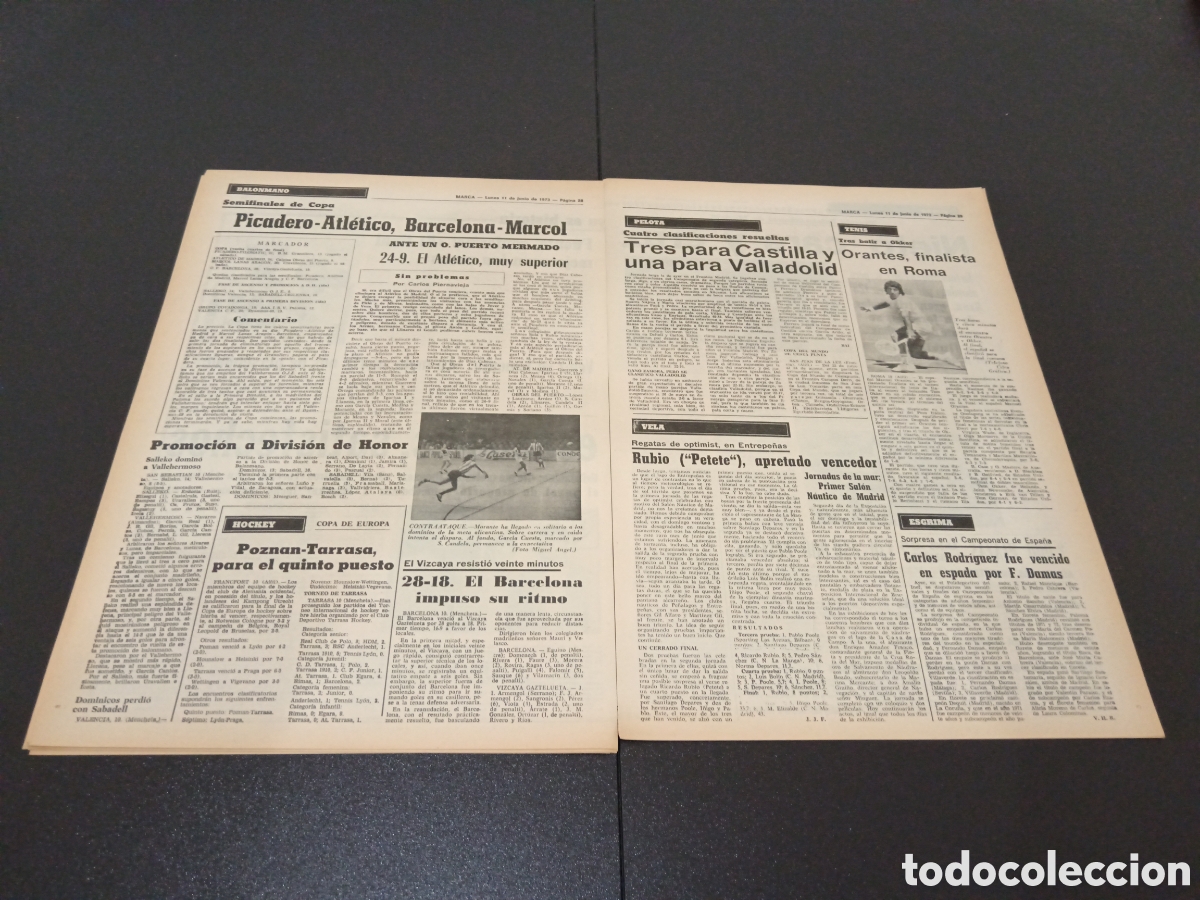 Coleccionismo deportivo: MARCA 11/06/1973 - Foto 9