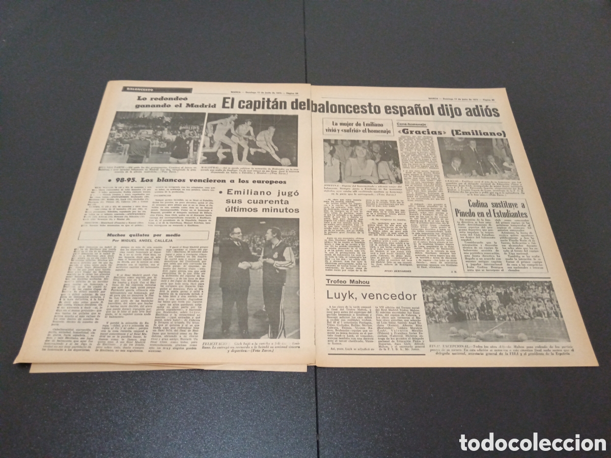 Coleccionismo deportivo: MARCA 17/06/1973 - Foto 6