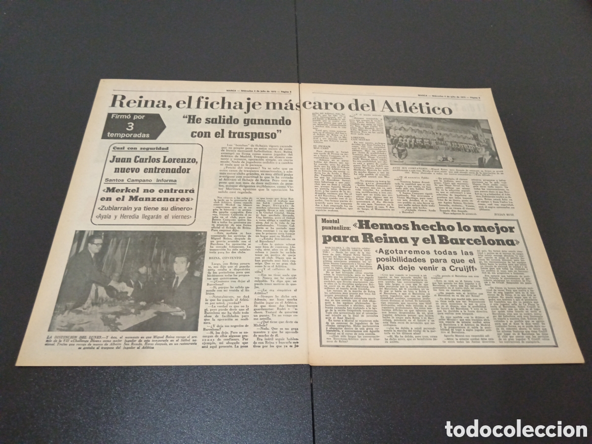 Coleccionismo deportivo: MARCA 04/07/1973 - Foto 2