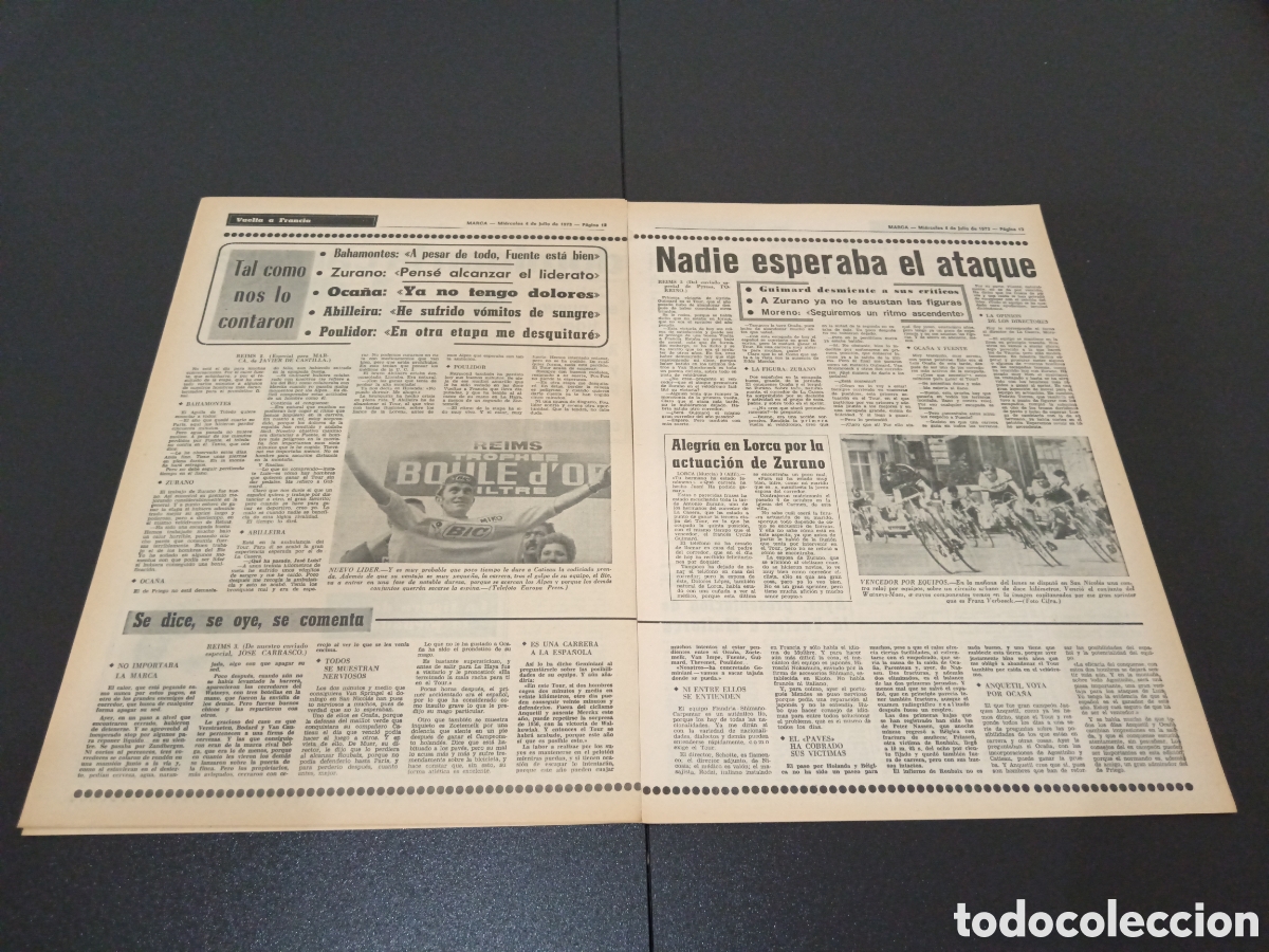 Coleccionismo deportivo: MARCA 04/07/1973 - Foto 5