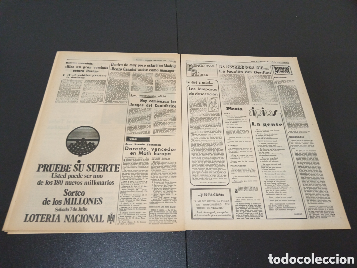 Coleccionismo deportivo: MARCA 04/07/1973 - Foto 7