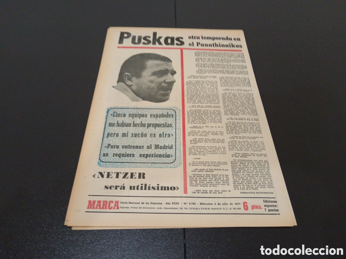 Coleccionismo deportivo: MARCA 04/07/1973 - Foto 8