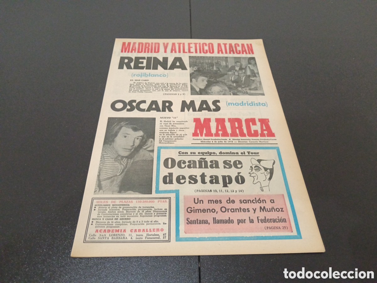 Coleccionismo deportivo: MARCA 04/07/1973 - Foto 1