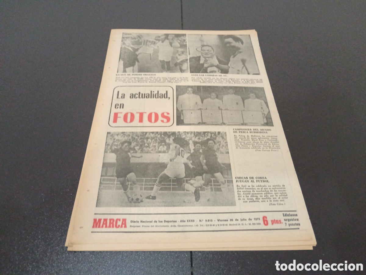 Coleccionismo deportivo: MARCA 20/07/1973 - Foto 11