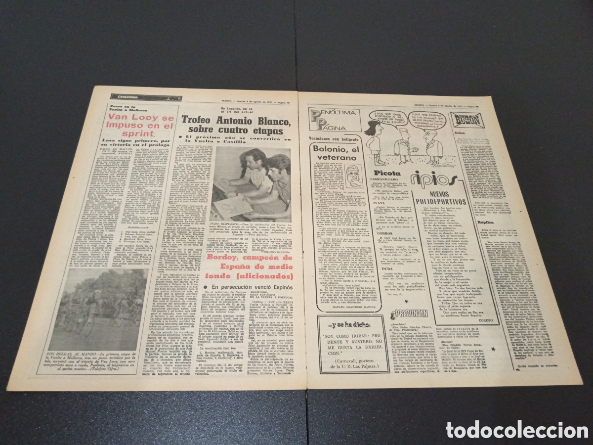 Coleccionismo deportivo: MARCA 02/08/1973 - Foto 4