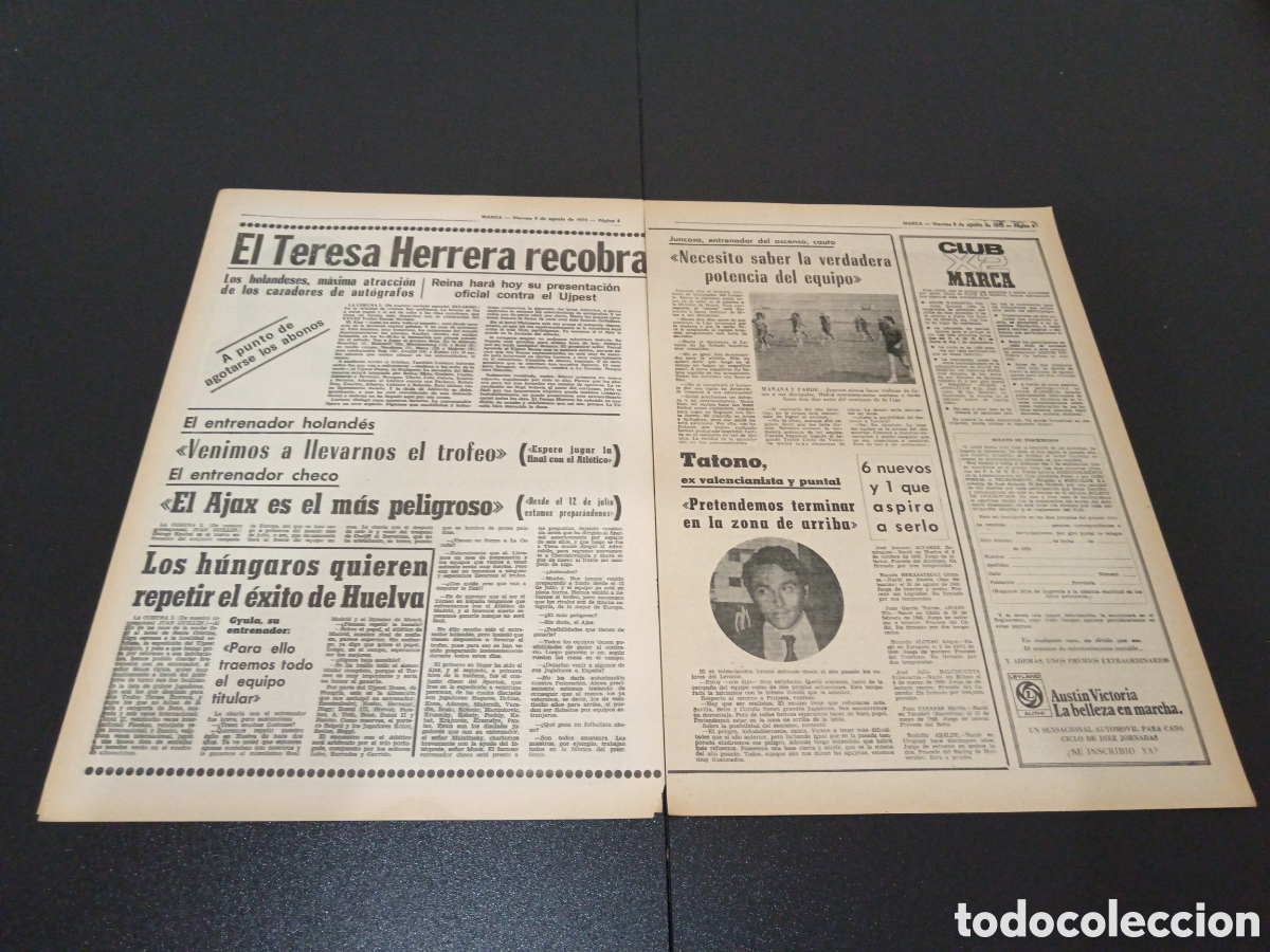 Coleccionismo deportivo: MARCA 03/07/1973 - Foto 3