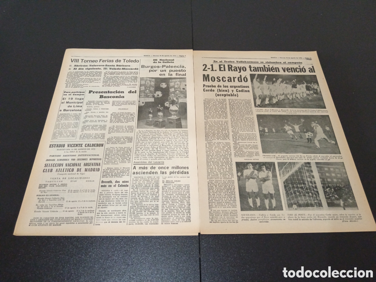Coleccionismo deportivo: MARCA 10/08/1973 - Foto 3
