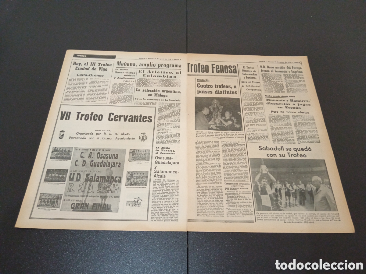 Coleccionismo deportivo: MARCA 17/08/1973 - Foto 2