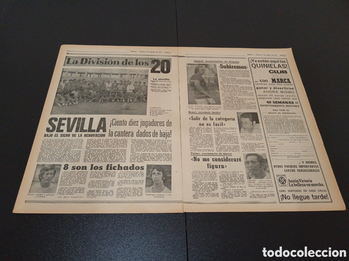 Coleccionismo deportivo: MARCA 17/08/1973 - Foto 4