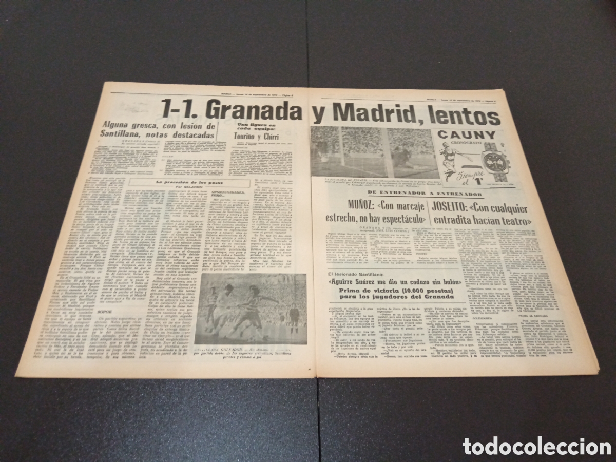 Coleccionismo deportivo: MARCA 10/09/1973 - Foto 3