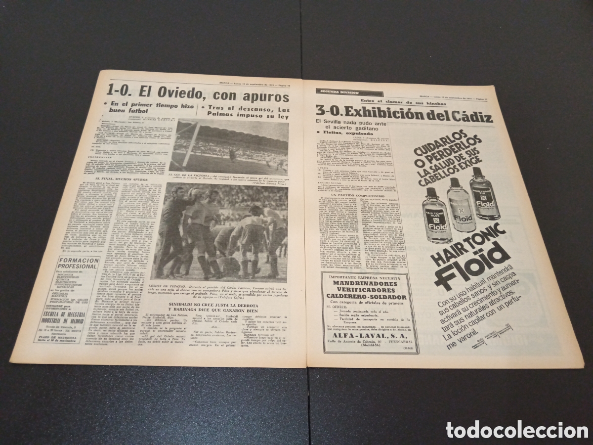 Coleccionismo deportivo: MARCA 10/09/1973 - Foto 6