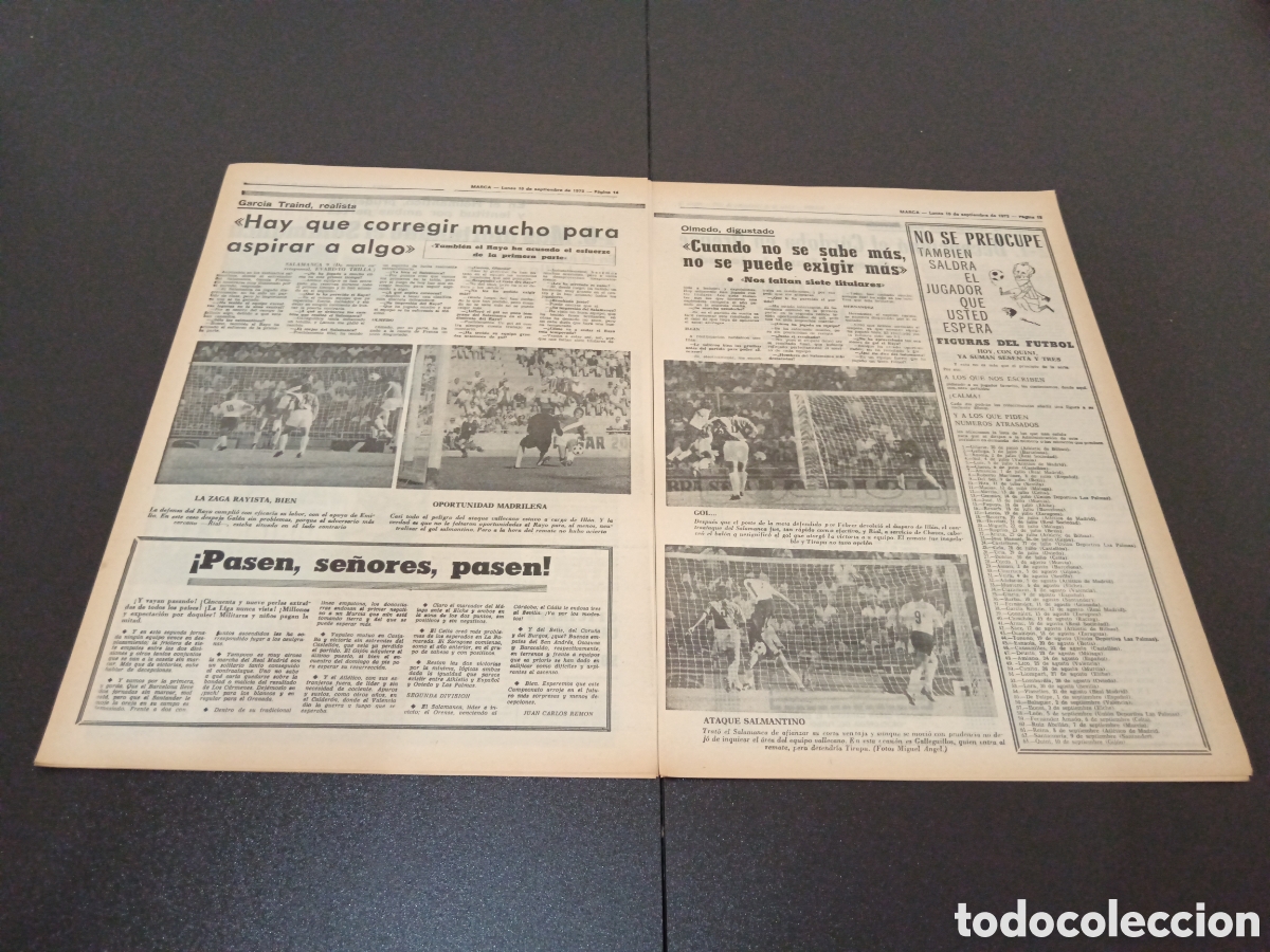 Coleccionismo deportivo: MARCA 10/09/1973 - Foto 8
