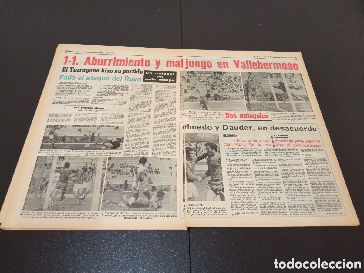Coleccionismo deportivo: MARCA 17/09/1973 - Foto 8