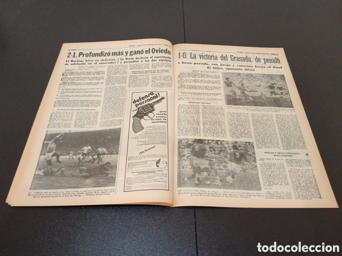 Coleccionismo deportivo: MARCA 24/09/1973 - Foto 7