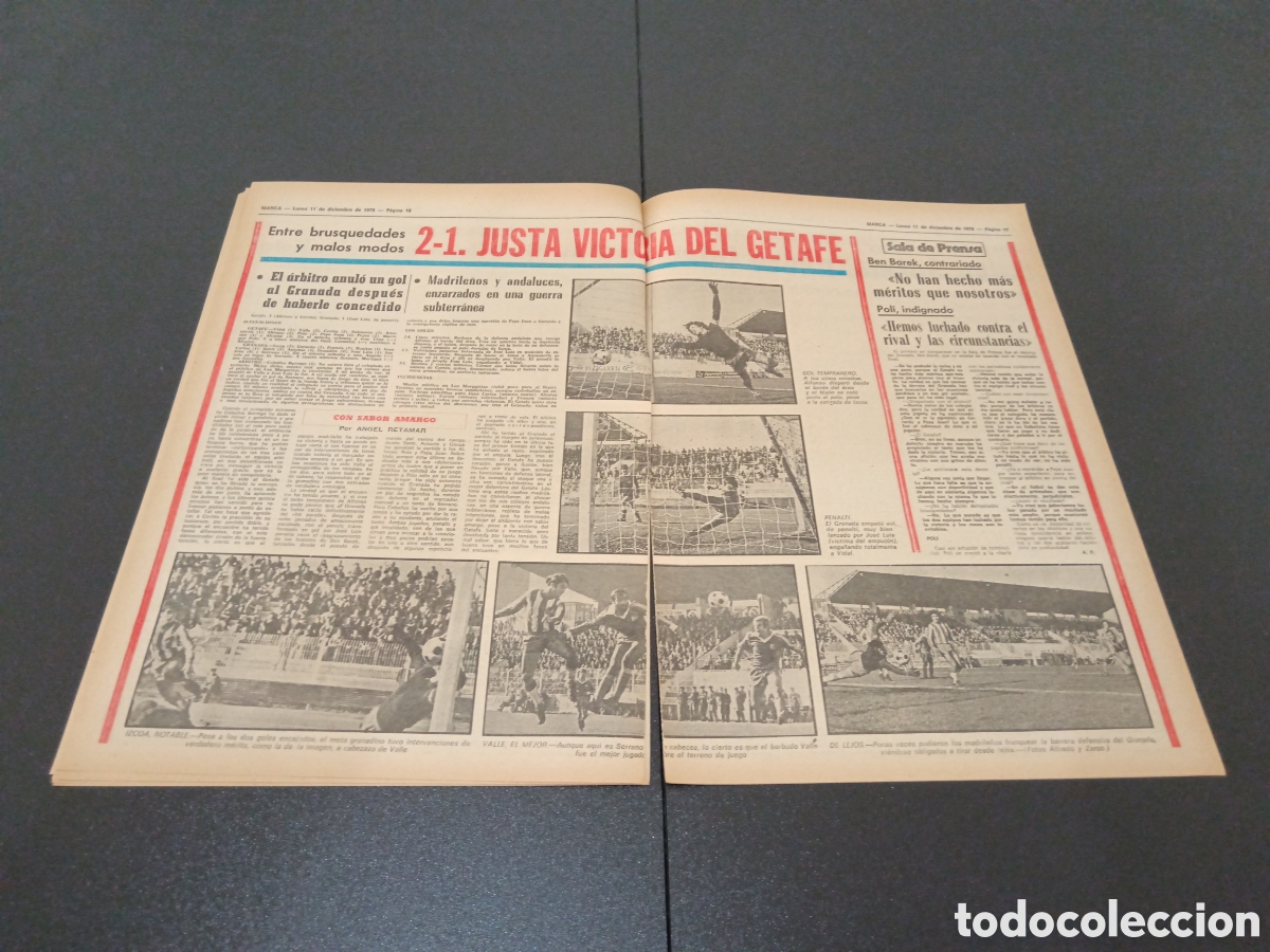 Coleccionismo deportivo: MARCA 11/12/1978 - Foto 7