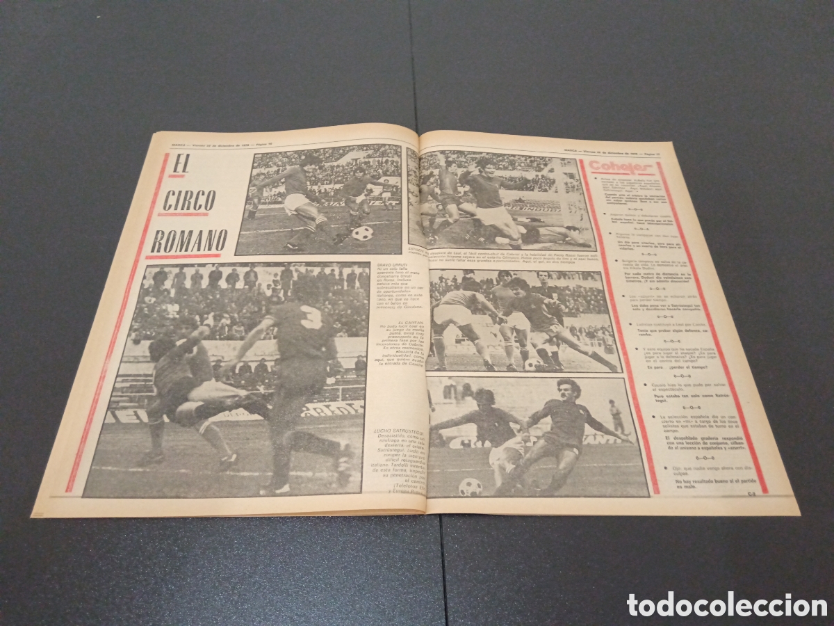 Coleccionismo deportivo: MARCA 22/12/1978 - Foto 6