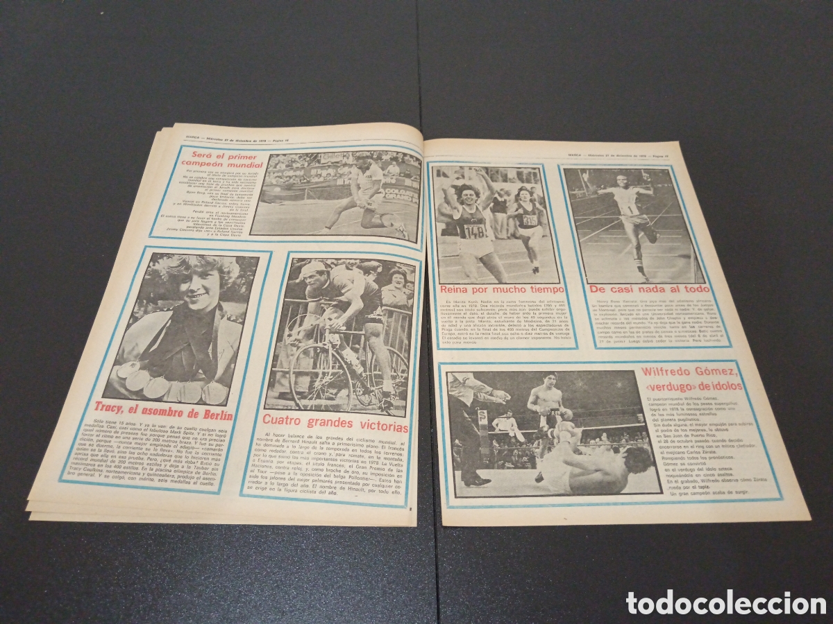 Coleccionismo deportivo: MARCA 27/12/1978 - Foto 4