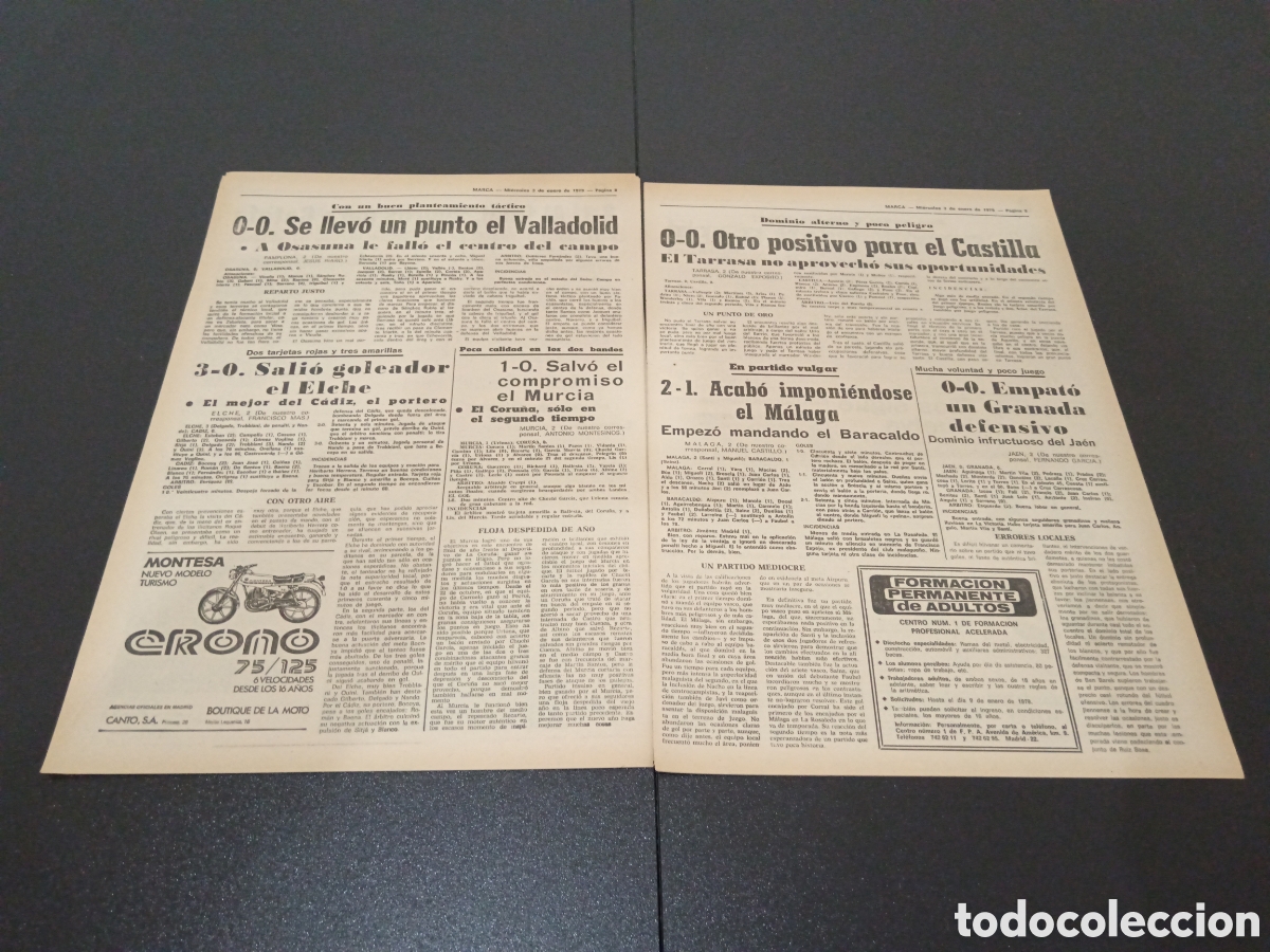 Coleccionismo deportivo: MARCA 03/01/1979 - Foto 5